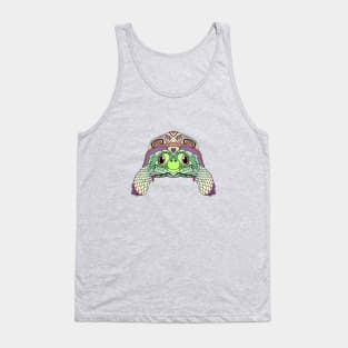 Happy Tortoise in Pastels Tank Top